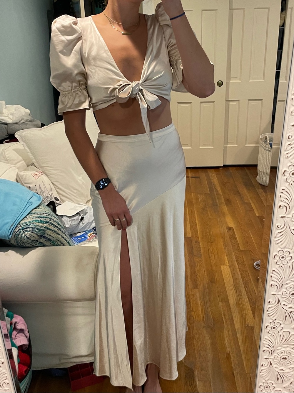 LPA maxi skirt and top set